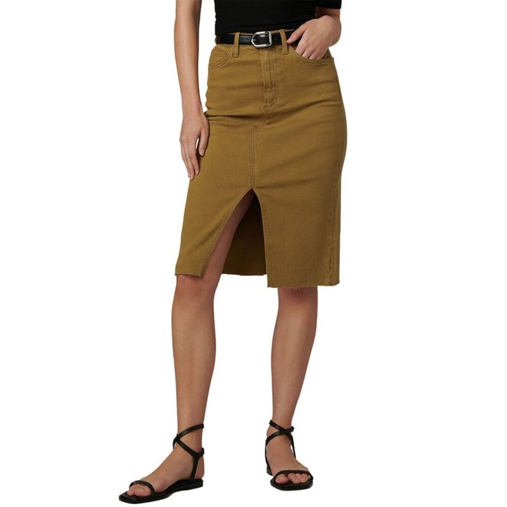 Joe's Womens Joe’S Jeans The Joplin Denim Skirt, Green